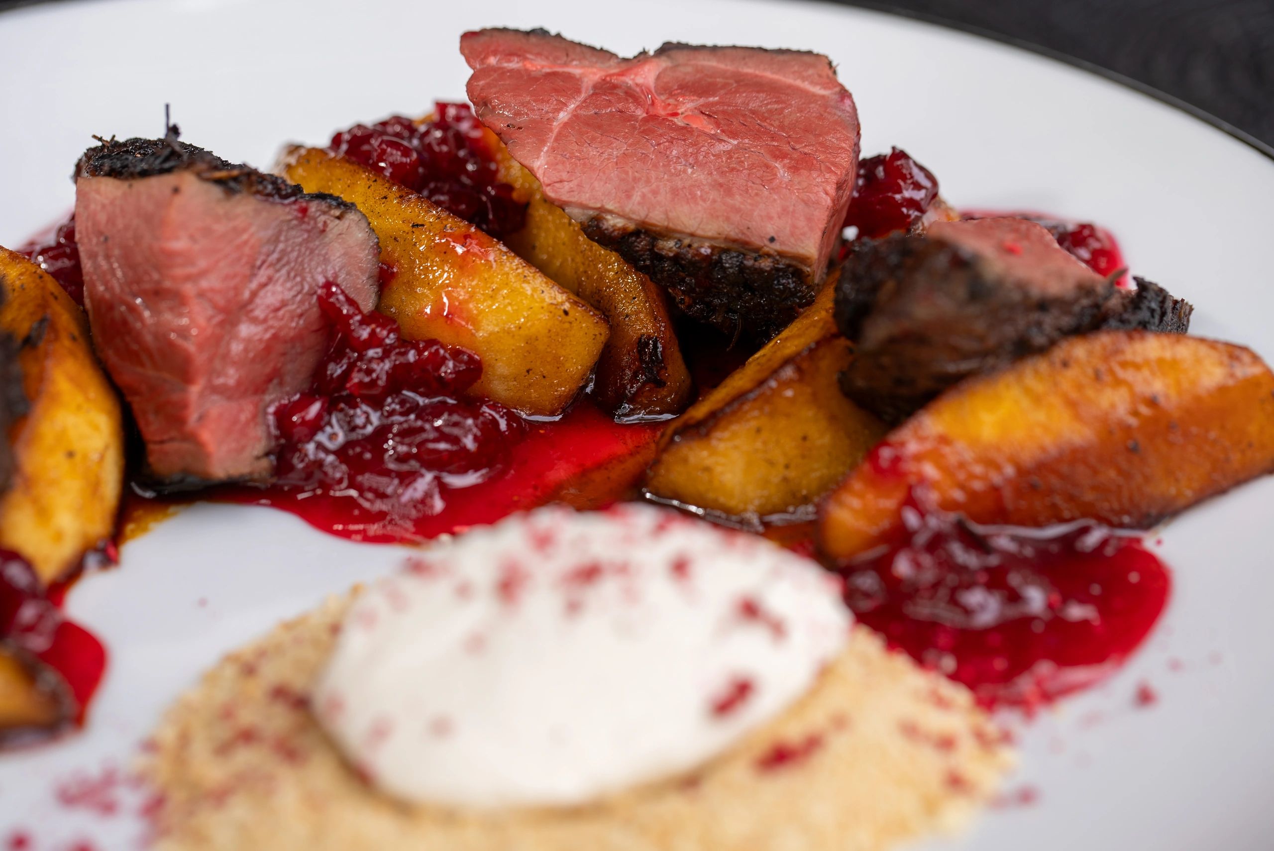 Refined plated signature dish